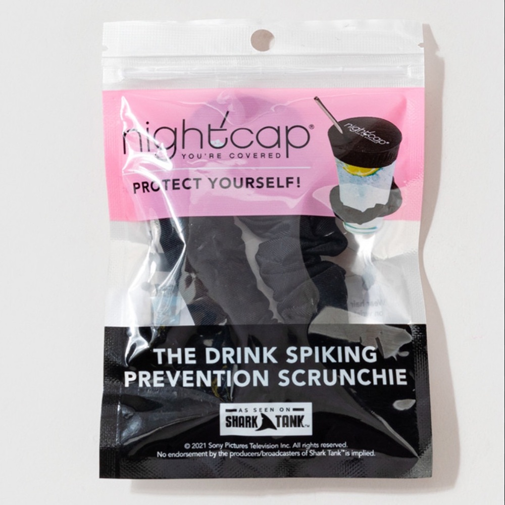 Nightcap Drink Spiking Prevention Scrunchie